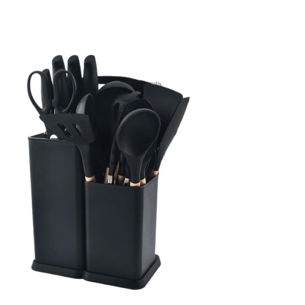 ke home Conjunto 19 Peças Utensílios Kit Cozinha Silicone California
